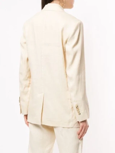 Shop Arje Rey Relaxed Blazer In White