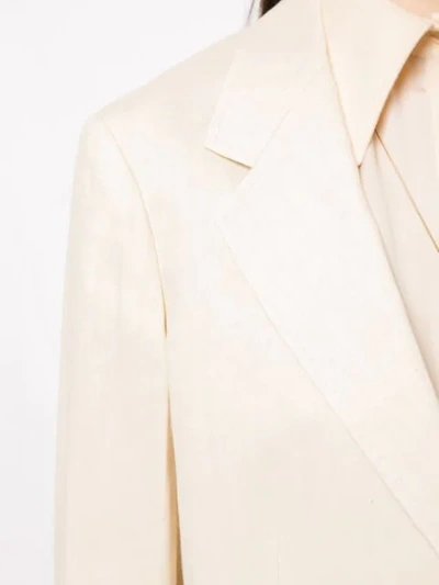 Shop Arje Rey Relaxed Blazer In White