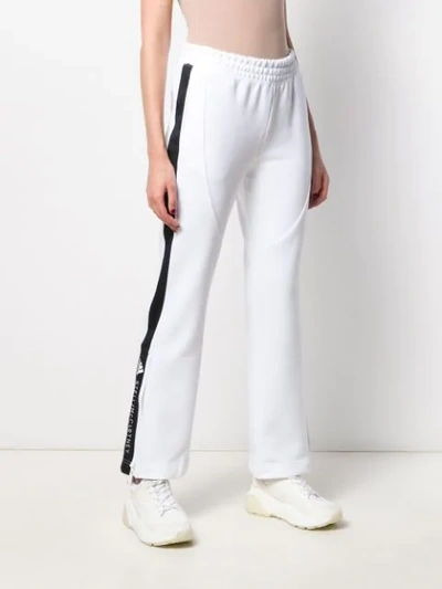 Shop Adidas By Stella Mccartney Track Kick Track Pants In White