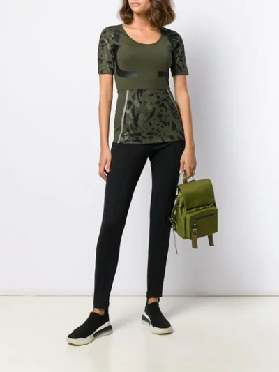 Shop Adidas By Stella Mccartney Run T-shirt In Green