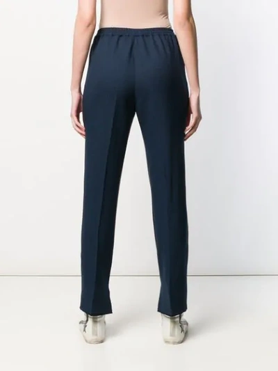 Shop Golden Goose Track Pants In Blue