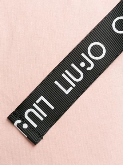 Shop Liu •jo T-shirt Mit Print In 41506 Meg Rose