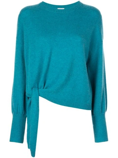 Shop Cinq À Sept Clerisa Sweatshirt In Blue