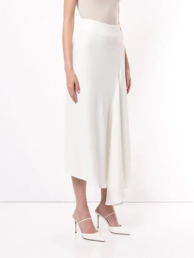 Shop Acler Indiannah Skirt In White