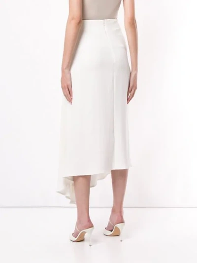 Shop Acler Indiannah Skirt In White