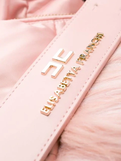 Shop Elisabetta Franchi Faux In Pink