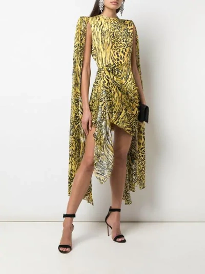 Shop Alex Perry 'dexter' Minikleid In Yellow