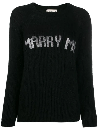 Shop Aniye By Marry Me Jumper In Black