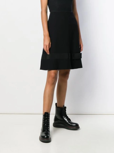Pre-owned Prada 1990's A-line Skirt In Black