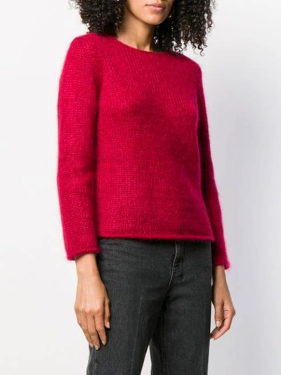 Pre-owned Comme Des Garçons '1990s Crew Neck Sweater In Red