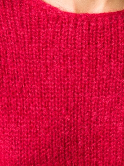Pre-owned Comme Des Garçons '1990s Crew Neck Sweater In Red