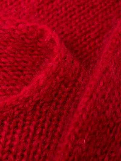 Pre-owned Comme Des Garçons '1990s Crew Neck Sweater In Red