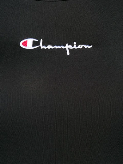 Shop Champion Badeanzug Mit Logo - Schwarz In Black
