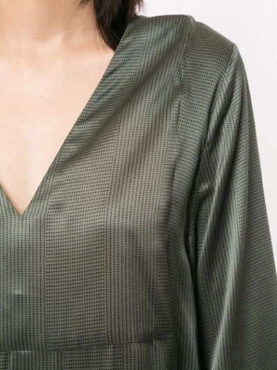 Shop Asceno Dotted In Green