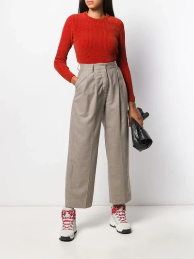 Shop Wood Wood Sunna Trousers In Neutrals