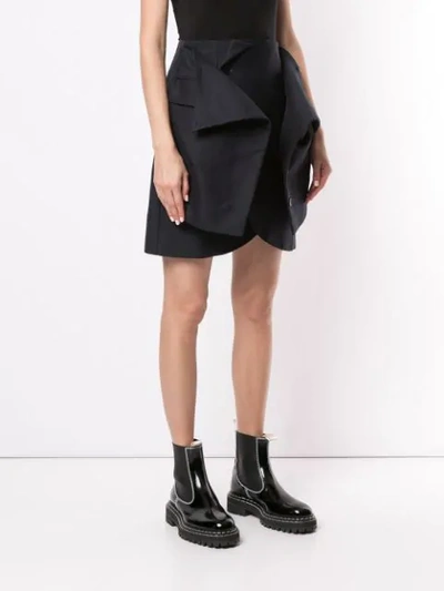 Shop Jacquemus La Jupe Murano Skirt In Black