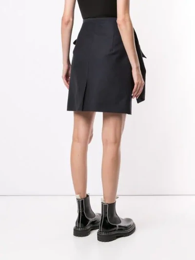Shop Jacquemus La Jupe Murano Skirt In Black
