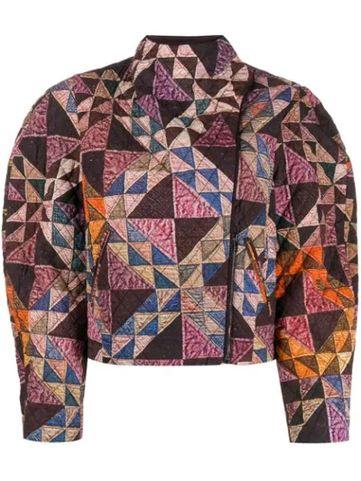 PATCHWORK QUILTED JACKET