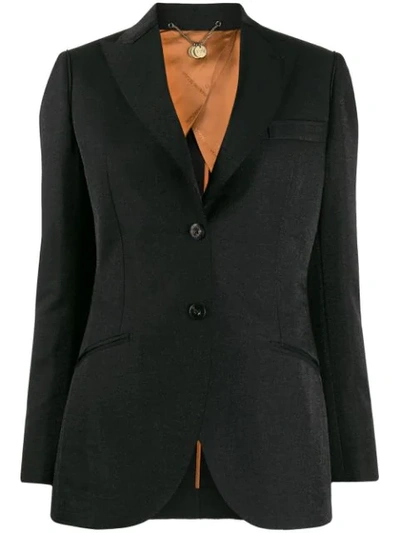 Shop Maurizio Miri Single Breasted Blazer In Black