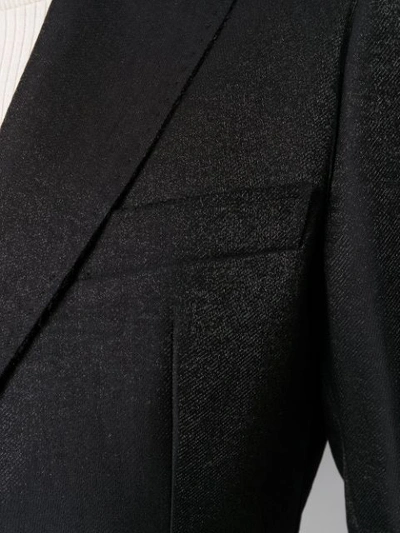 Shop Maurizio Miri Single Breasted Blazer In Black