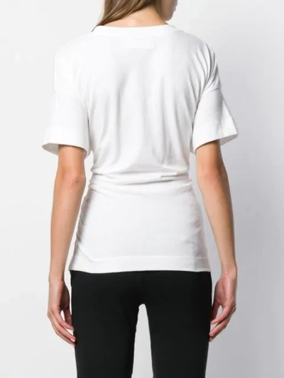 Shop Alyx Cinched T-shirt In Wth0001 White