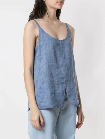 Shop Alcaçuz Micaela Tank Top In Blue