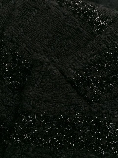 Shop Balmain Slim-fit Bouclé Tweed Jacket In Black