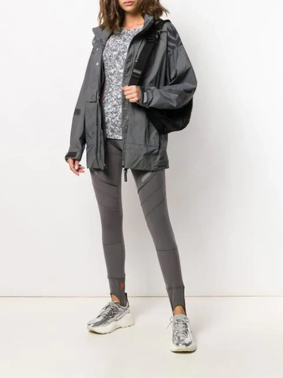 Shop Adidas By Stella Mccartney Run Climaheat Leggins In Grey