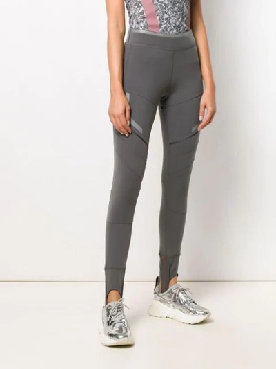 Shop Adidas By Stella Mccartney Run Climaheat Leggins In Grey