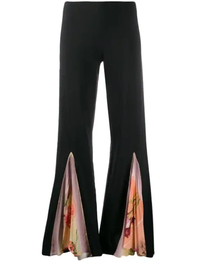 最新売れ筋 GAULTIER BLK Flared Trousers w/ Conchos laverite.mg