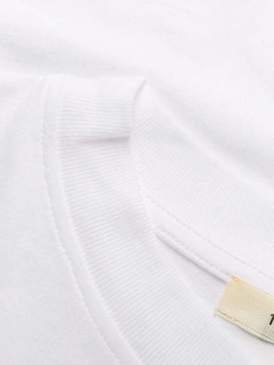 Shop Alyx Short Sleeve Cinched T-shirt In White