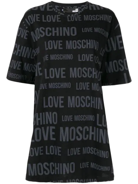 black love moschino t shirt