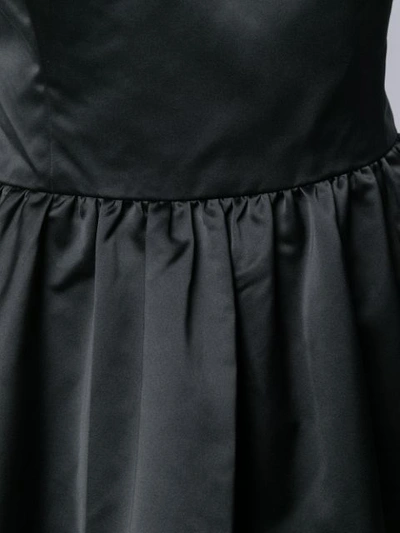 Shop Polo Ralph Lauren Sleeveless Flared Mini Dress In Black