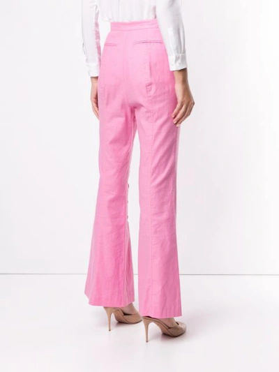 Shop Acler Aslo Trousers In Pink