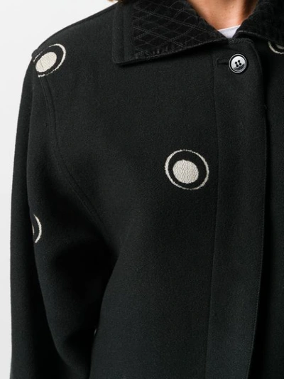 Pre-owned Versace 花纹夹克 In Black