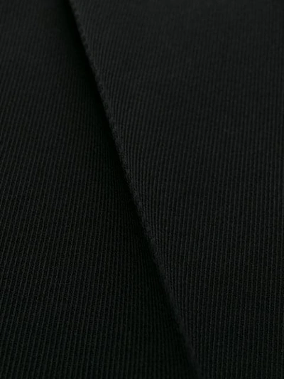 Shop Yang Li Straight-leg Zip Up Trousers In Black