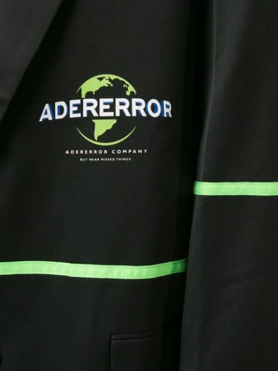Shop Ader Error Oversized Fit Blazer In Black