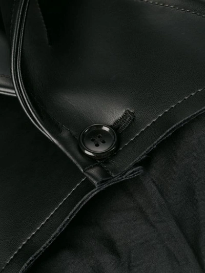 Shop Comme Des Garçons Cropped Jacket In Black