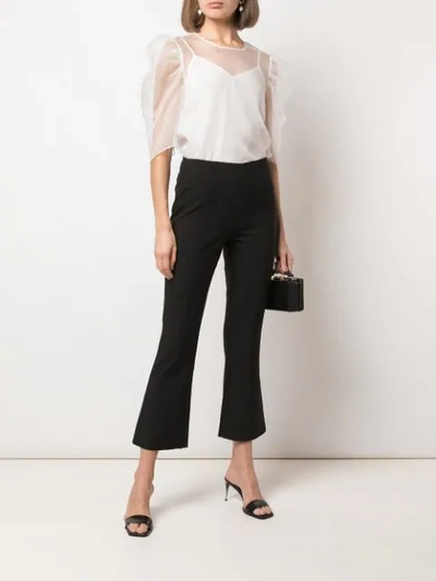 Shop Cinq À Sept Mina Trousers In Black