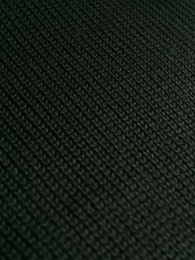 Shop Gcds Cropped Logo Sweater In 02 Black