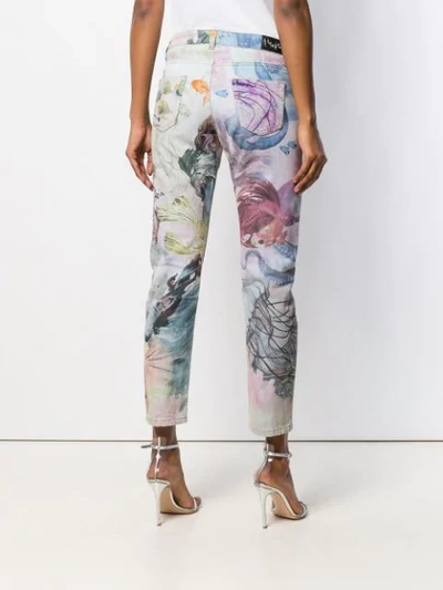 Philipp Plein Slim-fit Statement Jeans In Blue