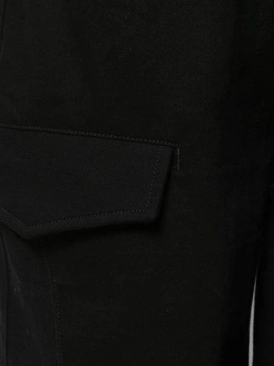 Shop Jacquemus Wide-leg Nîmes Jeans In Black