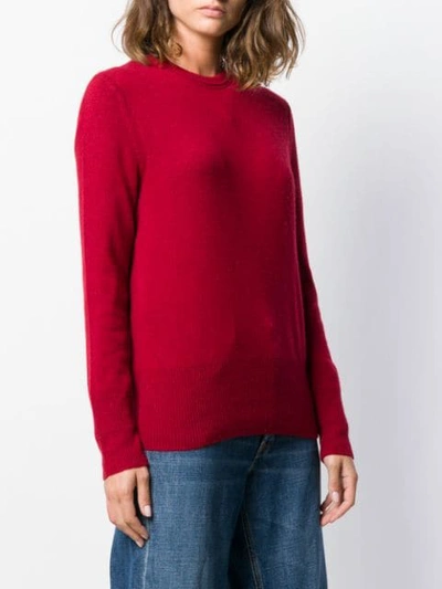 Shop Equipment Slim-fit Cashmere Jumper In Red