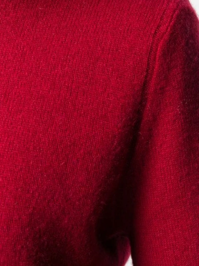 Shop Equipment Slim-fit Cashmere Jumper In Red