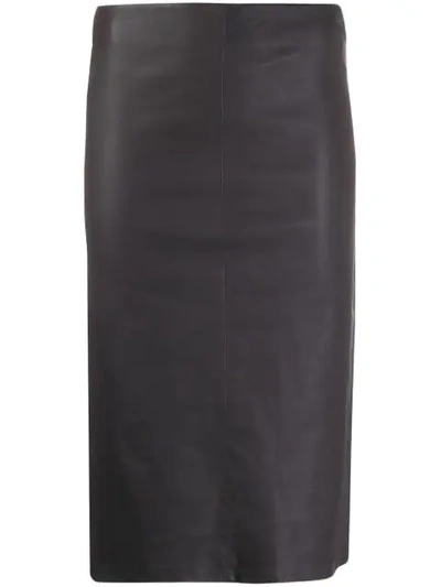 FITTED MIDI SKIRT