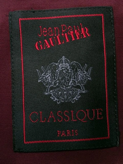 Pre-owned Jean Paul Gaultier 1995 Criss-cross Front Dress In Red