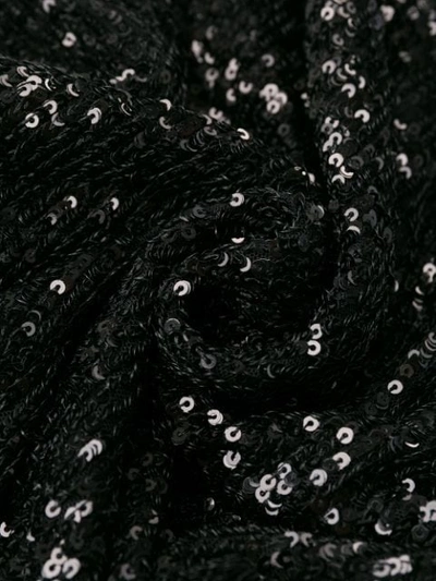 Shop In The Mood For Love V-back Sequin Dress In Black