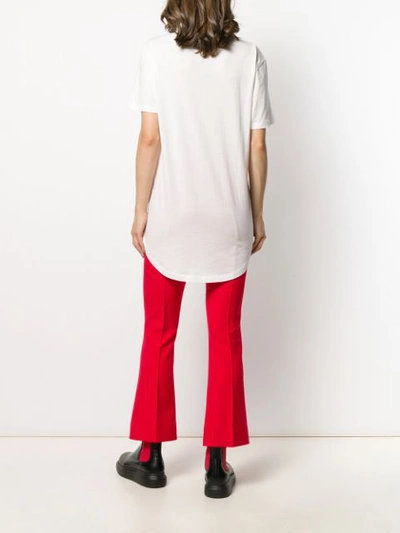 ANN DEMEULEMEESTER MOON PHASES T恤 - 白色
