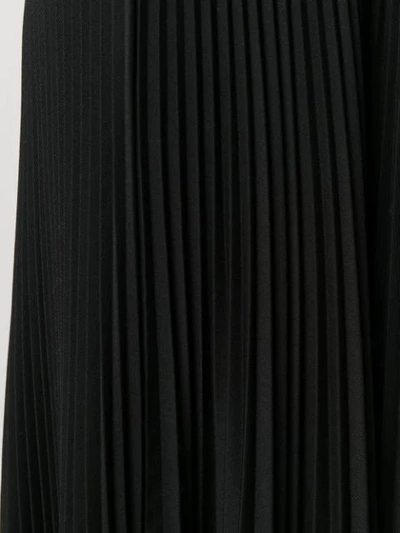 Shop Joseph Pleated Maxi Skirt In Black