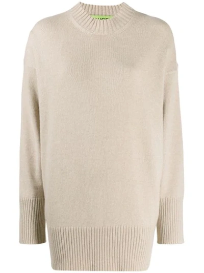 Shop Gauge81 Devon Oversized Sweater In Neutrals